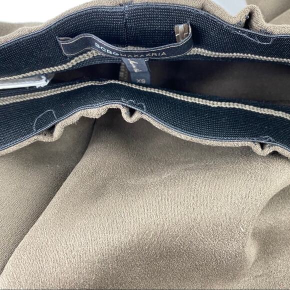 BCBGMAXAZRIA Brown Mason Faux Suede Dark Fatigue Pull On Legging Pants‎ Size XS - Picture 11 of 11